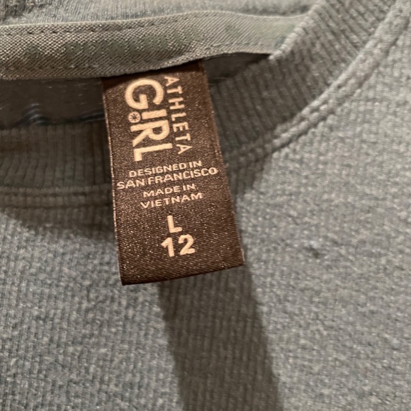 Athleta Girl Teal Up For Anything Long-sleeve Shirt - Picture 2 of 7